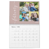 Creëer uw eigen minimaal 3 foto's collage script kalender (Feb 2026)