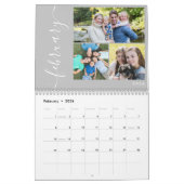 Creëer uw eigen minimaal 3 foto's collage script kalender (Feb 2026)