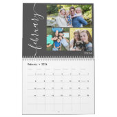 Creëer uw eigen minimaal 3 foto's collage script kalender (Feb 2026)