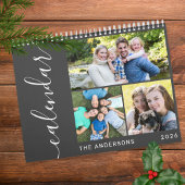 Creëer uw eigen minimaal 3 foto's collage script kalender