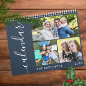 Creëer uw eigen minimaal 3 foto's collage script kalender