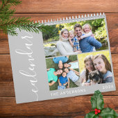 Creëer uw eigen minimaal 3 foto's collage script kalender