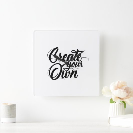 Creëer uw eigen minimale wandklok (Huis)