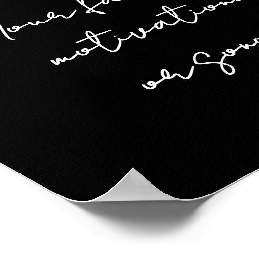 Creëer uw eigen minimalistische scriptquote poster (Hoek)