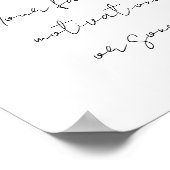 Creëer uw eigen minimalistische scriptquote poster (Hoek)