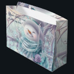 Creëer Uw eigen Minty Christmas Snowman Groot Cadeauzakje<br><div class="desc">Deze geschenkverpakking bevat betoverende kunstwerken die u kunt aanpassen door het te personaliseren voor het verpakken van geschenken om aan geliefden en vrienden te geven. Geïnspireerd door een verlangen om anderen te helpen zichzelf uit te drukken: hun stemmingen, gedachten, gevoelens, overtuigingen - alle dingen die ons helpen om als individu...</div>