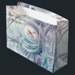 Creëer Uw eigen Minty Christmas Snowman Groot Cadeauzakje<br><div class="desc">Deze geschenkverpakking bevat betoverende kunstwerken die u kunt aanpassen door het te personaliseren voor het verpakken van geschenken om aan geliefden en vrienden te geven. Geïnspireerd door een verlangen om anderen te helpen zichzelf uit te drukken: hun stemmingen, gedachten, gevoelens, overtuigingen - alle dingen die ons helpen om als individu...</div>