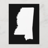 Creëer Uw eigen Mississippi-bewegende aankondiging Briefkaart (Voorkant)