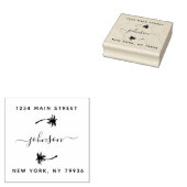 Creëer Uw eigen modern retouradres Rubberstempel (Gestempeld)