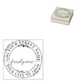 Creëer Uw eigen, modern retouradres Rubberstempel (Gestempeld)