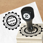 Creëer Uw eigen, modern retouradres Rubberstempel