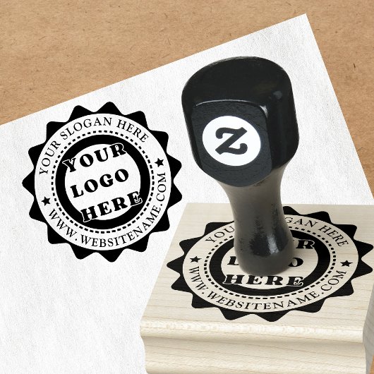 Creëer Uw eigen, modern retouradres Rubberstempel