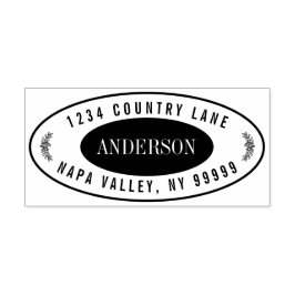 Creëer Uw eigen modern retouradres Zelfinkkend Zelfinktende Stempel