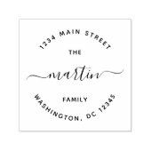 Creëer Uw eigen, modern retouradres Zelfinktende Stempel (Design)