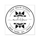 Creëer Uw eigen, modern retouradres Zelfinktende Stempel (Design)