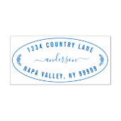 Creëer Uw eigen modern retouradres Zelfinktende Stempel (Design)