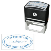 Creëer Uw eigen modern retouradres Zelfinktende Stempel (In situ)