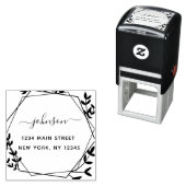 Creëer Uw eigen modern retouradres Zelfinktende Stempel (In situ)