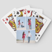 Creëer uw eigen moderne 3 paar foto pokerkaarten (Achterkant)