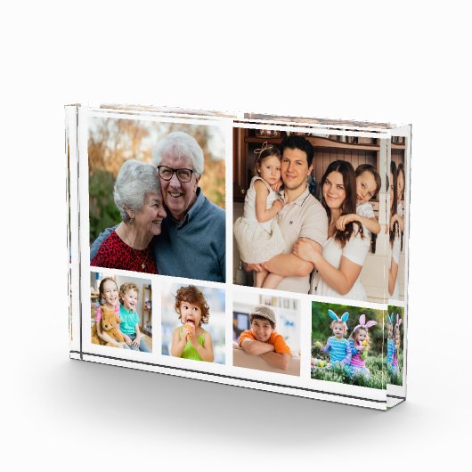 Creëer uw eigen moderne 6 familie Afbeelding colla Fotoblokken (Rechts)
