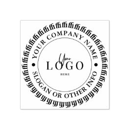 Creëer Uw eigen, moderne, aangepaste Logo voor bed Rubberstempel