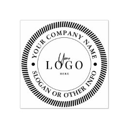 Creëer Uw eigen, moderne, aangepaste Logo voor bed Rubberstempel