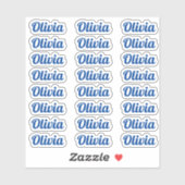 Creëer Uw Eigen Moderne Aangepaste Naam van het Ma Sticker (Vel)