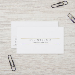 Creëer Uw eigen moderne, elegante design Gold Visitekaartje