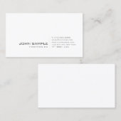 Creëer uw eigen, moderne, elegante laptop visitekaartje (Voorkant / Achterkant)