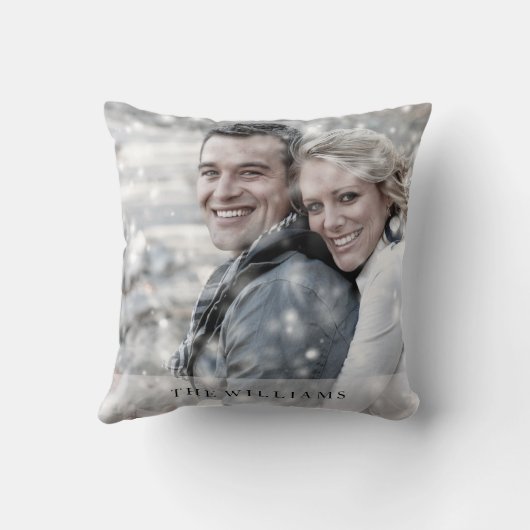 Creëer Uw eigen moderne foto Aangepast Kussen (Achterkant)