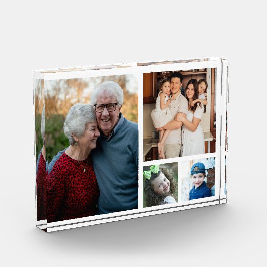 Creëer Uw eigen moderne fotocollage voor 4-serie  Fotoblokken (Links)