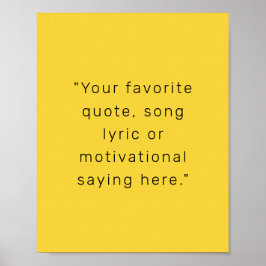 Creëer uw eigen moderne gepersonaliseerde offerte  poster