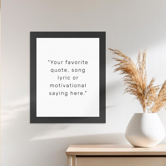 Creëer uw eigen moderne gepersonaliseerde offerte  poster