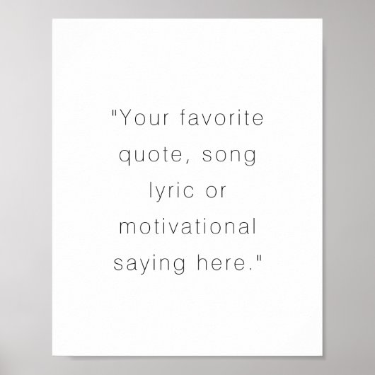 Creëer uw eigen moderne gepersonaliseerde offerte  poster (Voorkant)