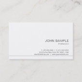 Creëer Uw eigen moderne luxe-plein Visitekaartje (Voorkant)