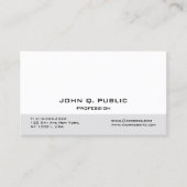 Creëer Uw eigen, moderne, professionele legant Visitekaartje (Voorkant)