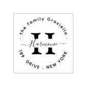 Creëer Uw eigen moderne ronde Rubberstempel (Afrduk)