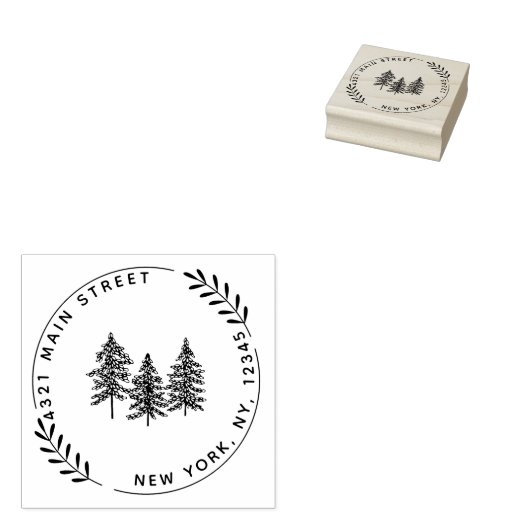 Creëer Uw eigen moderne ronde Rubberstempel (Gestempeld)