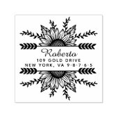 Creëer Uw eigen moderne ronde Zelfinktende Stempel (Design)