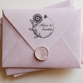 Creëer Uw eigen moderne ronde Zelfinktende Stempel