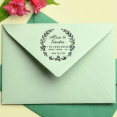 Creëer Uw eigen moderne ronde Zelfinktende Stempel