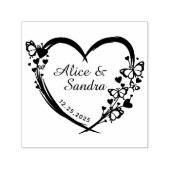 Creëer Uw Eigen Moderne Ronde Zelfinktstempel Zelfinktende Stempel (Design)