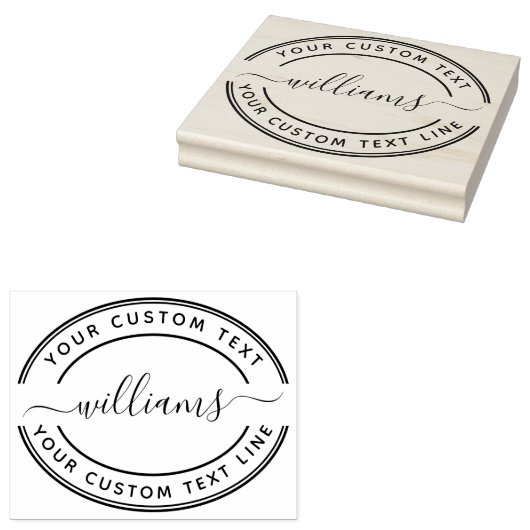 Creëer Uw eigen moderne rubberen stempel (Gestempeld)