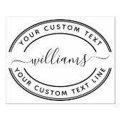 Creëer Uw eigen moderne rubberen stempel (Afrduk)