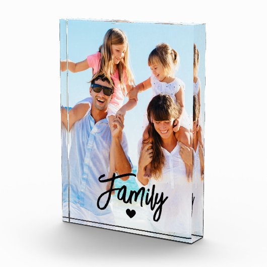 Creëer uw eigen moderne scriptfamilie fotoblok (Rechts)