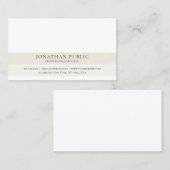 Creëer Uw eigen, moderne, stijlvolle, elegante, st Visitekaartje (Voorkant / Achterkant)