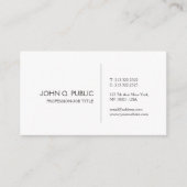 Creëer Uw eigen moderne stijlvolle, stijlvolle vor Visitekaartje (Voorkant)