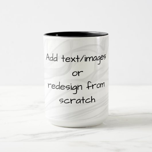 Creëer Uw eigen. Mok (Midden)