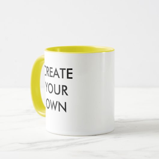 Creëer Uw eigen  Mok met  (Voorkant links)