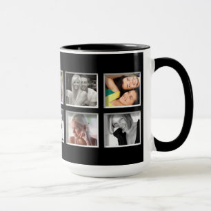 Creëer-Uw-Eigen Mok van de Koffie van de Foto Coll
